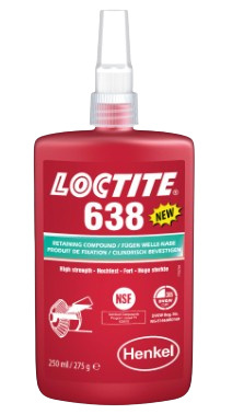 Klej do mocowania współosiowego Loctite 638 250ml