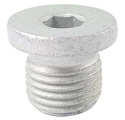 Korek gwintowany z kołnierzem M30x1,5 ocynk DIN908 Korek gwintowany z kołnierzem M30x1,5 ocynk DIN908