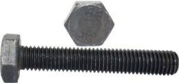 M20x150 Śruby łeb 6-kątny 8.8 czarne DIN 933 1szt.