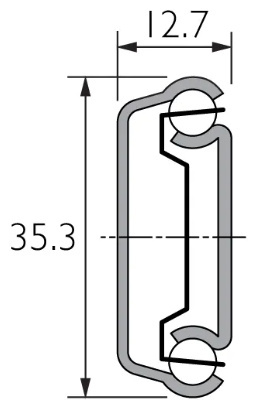Prowadnica DB2132-0025 ACCURIDE Prowadnica DB2132-0025 ACCURIDE