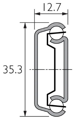 Prowadnica DB2132-0025 ACCURIDE Prowadnica DB2132-0025 ACCURIDE