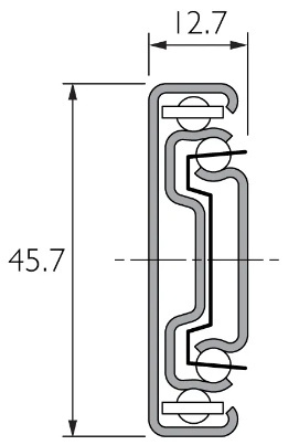 Prowadnica DW3832-0070 ACCURIDE Prowadnica DW3832-0070 ACCURIDE