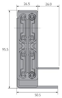 Prowadnica DZ0522-1161L ACCURIDE Prowadnica DZ0522-1161L ACCURIDE