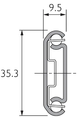 Prowadnica DZ2026-0030 ACCURIDE Prowadnica DZ2026-0030 ACCURIDE
