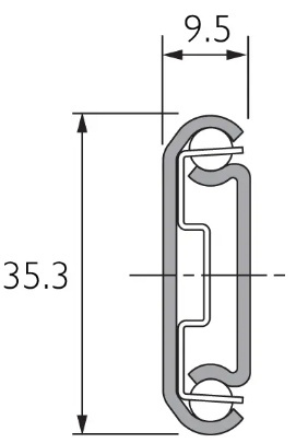 Prowadnica DZ2026-0035 ACCURIDE Prowadnica DZ2026-0035 ACCURIDE