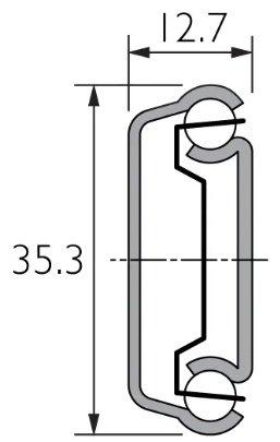 Prowadnica DZ2132-0025 ACCURIDE Prowadnica DZ2132-0025 ACCURIDE