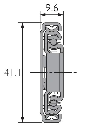 Prowadnica DZ2907-0012 ACCURIDE Prowadnica DZ2907-0012 ACCURIDE