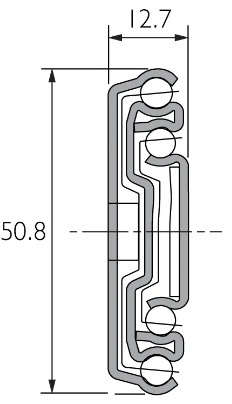 Prowadnica DZ3308-0012-2 ACCURIDE Prowadnica DZ3308-0012-2 ACCURIDE