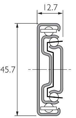 Prowadnica DZ3832-0025DO ACCURIDE Prowadnica DZ3832-0025DO ACCURIDE
