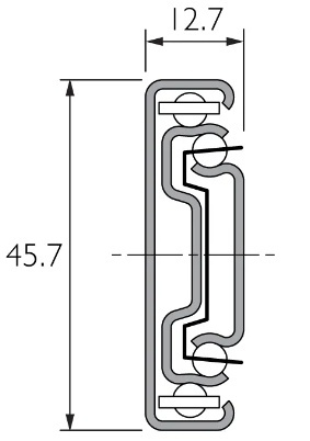 Prowadnica DZ3832-0040 ACCURIDE Prowadnica DZ3832-0040 ACCURIDE