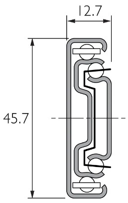 Prowadnica DZ3832-0050DO ACCURIDE Prowadnica DZ3832-0050DO ACCURIDE