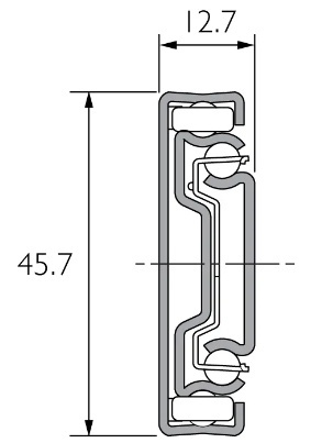 Prowadnica DZ3832-0060EC-B ACCURIDE Prowadnica DZ3832-0060EC-B ACCURIDE