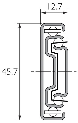 Prowadnica DZ3832-0065DO ACCURIDE Prowadnica DZ3832-0065DO ACCURIDE