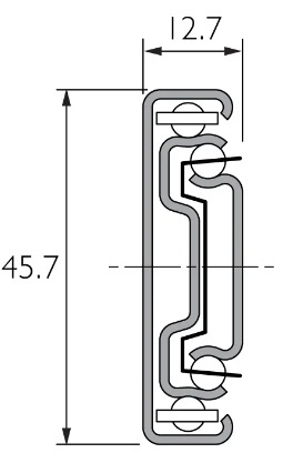 Prowadnica DZ3832-0070 ACCURIDE Prowadnica DZ3832-0070 ACCURIDE