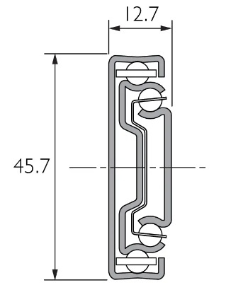 Prowadnica DZ3832-0070TR ACCURIDE Prowadnica DZ3832-0070TR ACCURIDE