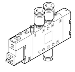 Elektrozawór CPE18-M1H-5L-QS-8 FESTO