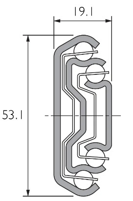 Prowadnica DZ5321-0035SC ACCURIDE Prowadnica DZ5321-0035SC ACCURIDE