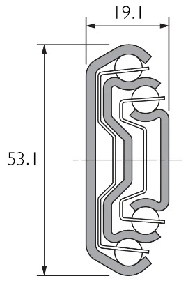 Prowadnica DZ5321-0060 ACCURIDE Prowadnica DZ5321-0060 ACCURIDE