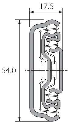Prowadnica DZ5417-0030 ACCURIDE Prowadnica DZ5417-0030 ACCURIDE