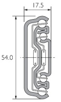 Prowadnica DZ5417-0040 ACCURIDE