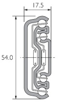 Prowadnica DZ5417-0040 ACCURIDE