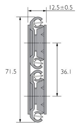 Prowadnica DZ6026-0035 ACCURIDE Prowadnica DZ6026-0035 ACCURIDE