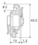 Prowadnica DZ7400-5030-2 ACCURIDE