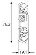 Prowadnica DZ9308-0010R-E4 ACCURIDE