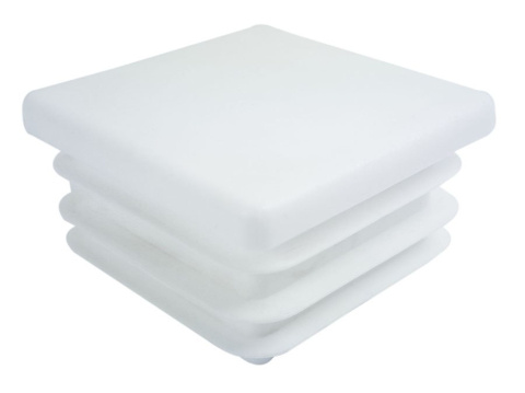 Zaślepka profila biała 40x40 mm kwadrat 5szt. Zaślepka profila biała 40x40 mm kwadrat 5szt.