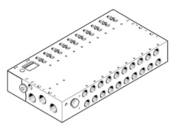 Płyta zaworowa VABM-L1-18W-G38-8-G FESTO