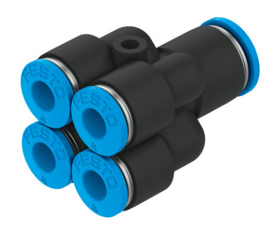 Rozdzielacz pneumatyczny QSLV2-G1/8-4 FESTO Rozdzielacz pneumatyczny QSLV2-G1/8-4 FESTO