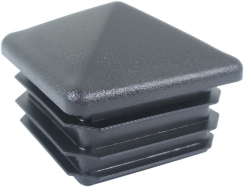 Zaślepka profila koperta 70x70 mm czarna kwadrat 5szt. Zaślepka profila koperta 70x70 mm czarna kwadrat 5szt.