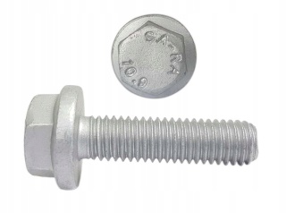 Śruba kołnierzowa M8x16 kl.10.9 ocynk DIN6921 200szt