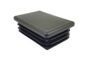 Zaślepka profila czarna 80x120mm prostokąt 1szt. Zaślepka profila czarna 80x120mm prostokąt 1szt.