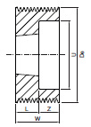 Koło wielorowkowe PYB085K12 SIT