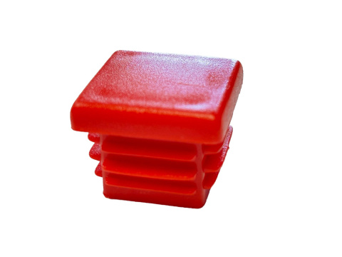 Zaślepka profila czerwona 25x25 mm kwadrat 5szt. Zaślepka profila czerwona 25x25 mm kwadrat 5szt.