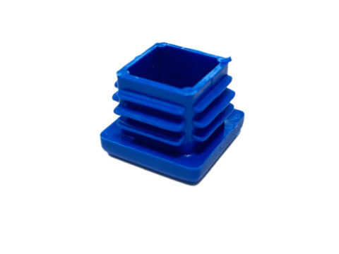 Zaślepka profila niebieska 25x25 mm kwadrat 100szt. Zaślepka profila niebieska 25x25 mm kwadrat 100szt.