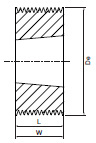 Koło wielorowkowe PYB067J8 SIT