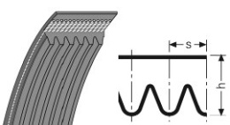 Pasek wielorowkowy 10PJ 1092 Optibelt