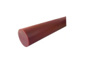 Pręt poliamid wałek fi 130x500mm PA6-G czerwony Pręt poliamid wałek fi 130x500mm PA6-G czerwony
