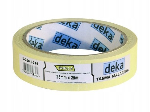 TAŚMA MALARSKA GIALLA 38MM*25M TAŚMA MALARSKA GIALLA 38MM*25M
