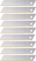 OSTRZA WYMIENNE ŁAMANE 18MM 10 SZTUK TYTANOWE OSTRZA WYMIENNE ŁAMANE 18MM 10 SZTUK TYTANOWE