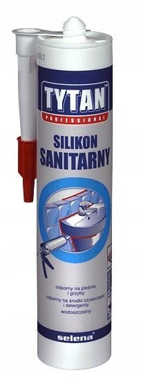 SILIKON SANITARNY TYTAN 280ML BIAŁY SILIKON SANITARNY TYTAN 280ML BIAŁY
