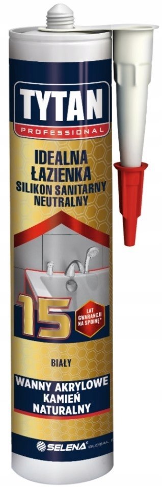SILIKON TYTAN SANITARNY IDEALNY DOM 280ML BEZBARWNY SILIKON TYTAN SANITARNY IDEALNY DOM 280ML BEZBARWNY