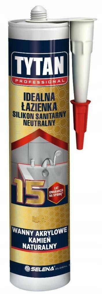 SILIKON TYTAN SANITARNY IDEALNY DOM 280ML BEZBARWNY SILIKON TYTAN SANITARNY IDEALNY DOM 280ML BEZBARWNY