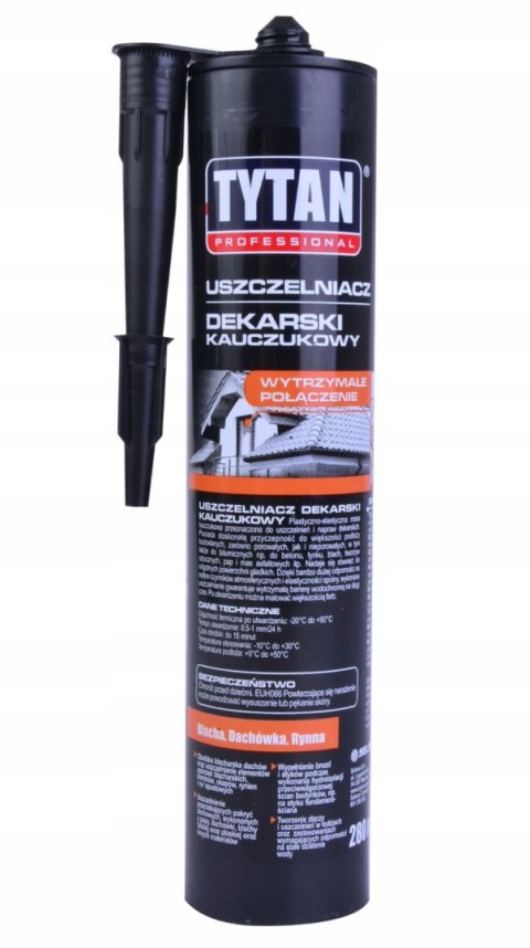USZCZELNIACZ DEKARSKI TYTAN 280ML BEZBARWNY USZCZELNIACZ DEKARSKI TYTAN 280ML BEZBARWNY