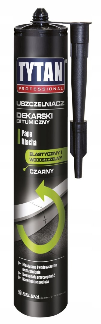 USZCZELNIACZ DEKARSKI TYTAN 280ML CZARNY USZCZELNIACZ DEKARSKI TYTAN 280ML CZARNY