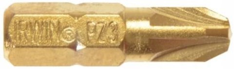 GROT TYPU POZIDRIV TIN-TYTANOWY 1/4' 25MM KOMPLET 10 SZT PZ3 GROT TYPU POZIDRIV TIN-TYTANOWY 1/4' 25MM KOMPLET 10 SZT PZ3