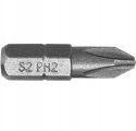 GROT, BIT, KOŃCÓWKA TYPU PHILLIPS 1/4' 25MM 10 SZT. PH2 GROT, BIT, KOŃCÓWKA TYPU PHILLIPS 1/4' 25MM 10 SZT. PH2