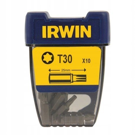 GROT, BIT, KOŃCÓWKA TYPU TORX 1/4' 25MM 10 SZT. T30 GROT, BIT, KOŃCÓWKA TYPU TORX 1/4' 25MM 10 SZT. T30